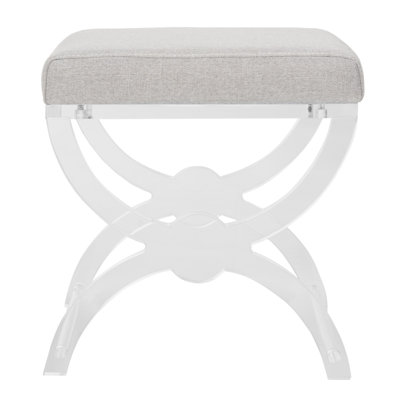 Helenna Acrylic Ottoman