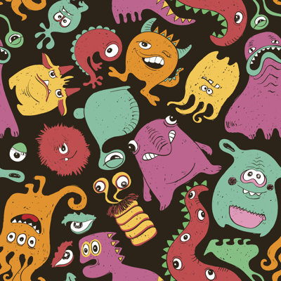 Hokah " Funny Monsters " by Annykos