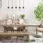 Carlile 5 - Light Kitchen Island Linear Pendant with Wood Accents