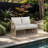 Hemera Olefin Fabric Outdoor Patio Loveseat-793766703