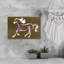 Spiritueux cheval mauve abstrait, reproduction d'art contemporain-129970360