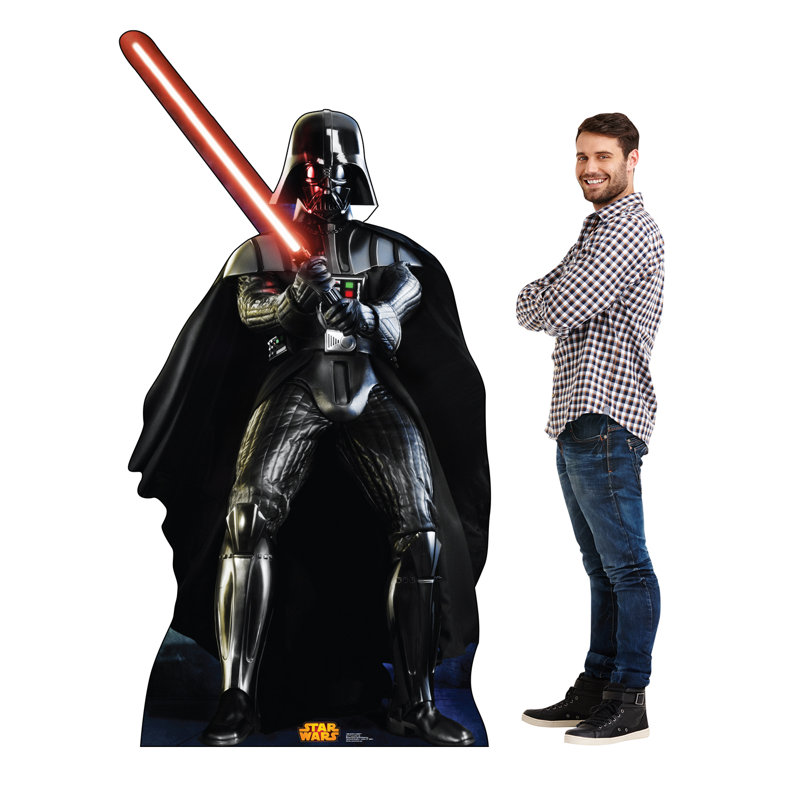 Darth Vader Life-Size Black Cardboard Standup