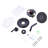 Single Handle 5-Spray Settings Shower Faucet With 6 In. High Pressure Rain Shower Head-104553603
