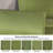 Remi All Season Breathable Jacquard Geometric Fringe Cotton-Poly Blend Bedspread Set With Shams-1407699622-1407699616
