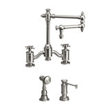 Towson Bridge Faucet - 12" Articulated Spout