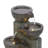 Stoned Jar Cascading Water Fountain with LED Lights
