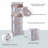 4-Tier Laundry Hamper Sorter, Laundry Storage Organizer With Wheels Removable Rolling Laundry Baskets, Bathroom Cart