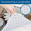 Tapis de cuisine bleu antidérapant 2 pièces Blue Daisy Decor
