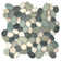 Yukon Random Sized Natural Stone Mosaic Tile Sheet in Turtle Matte Finish - 1 Sq. Ft.