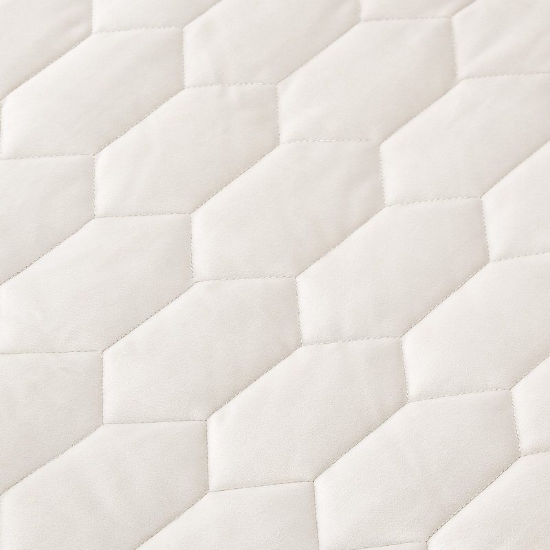 Niagara Quilt Set - Sand, Queen Quilt + 2 Euro Shams