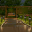 Caymon Solar-Powered Garden Stake Lights