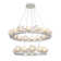 Mesa 28 - Light Dimmable LED Wagon Wheel Chandelier