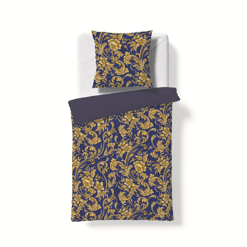 Lech Velvet Duvet Cover Set with Pillow Shams Included