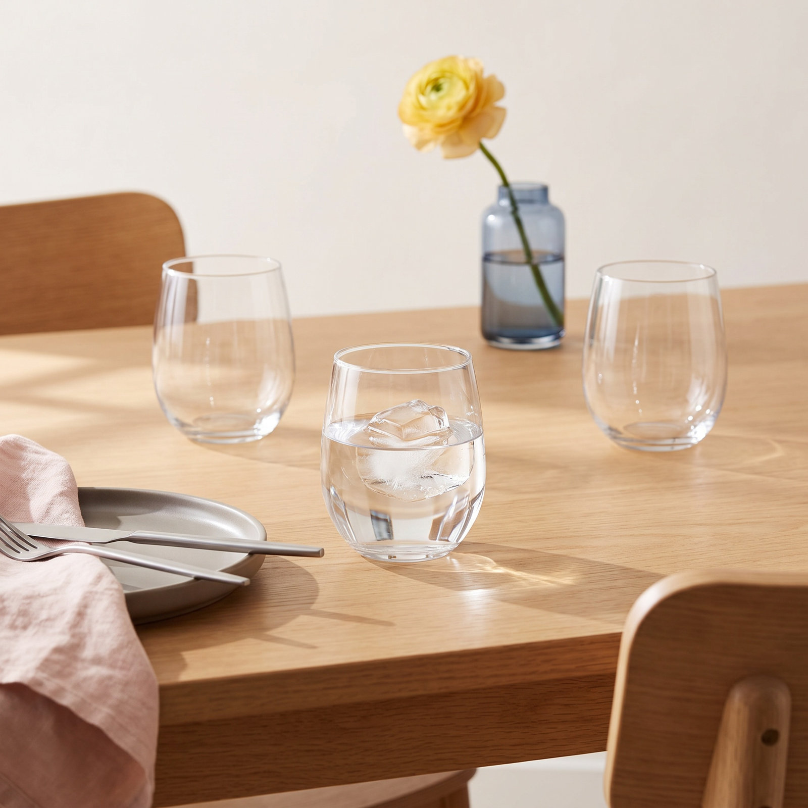 Laya Stemless Red Wine Glass