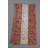 Handcrafted Turkish Vintage Patchwork Rug in Antique Style With Red Hues Ideal for Small Spaces and Adding Charm to Your Floor Decor