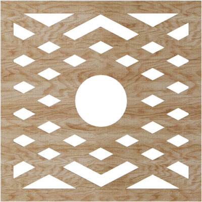 Chevron Ceiling Medallion