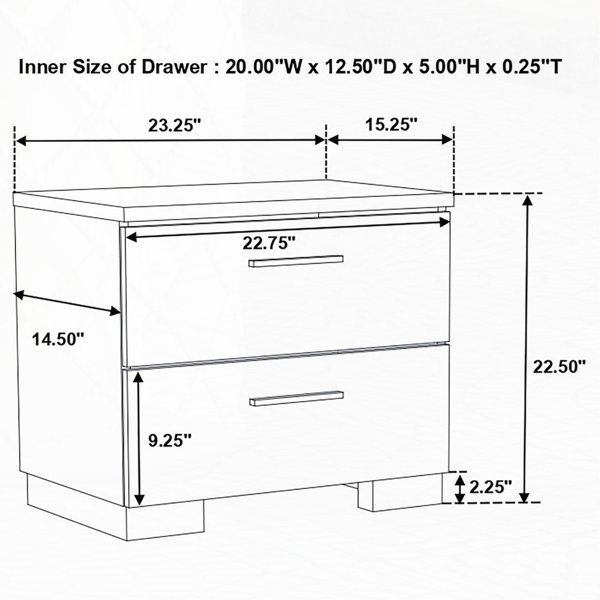 Dimensions du produit