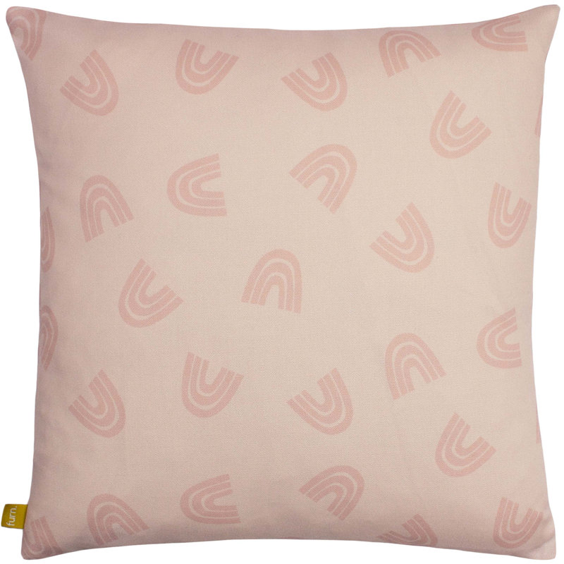 Abstract Square Cushion, Feathers