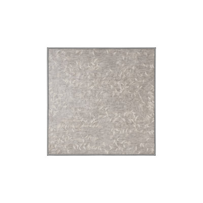Tapis gris lavable à la machine