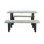 Table Ridgemont 6 pi. Avec 2 bancs-500918588-479747780