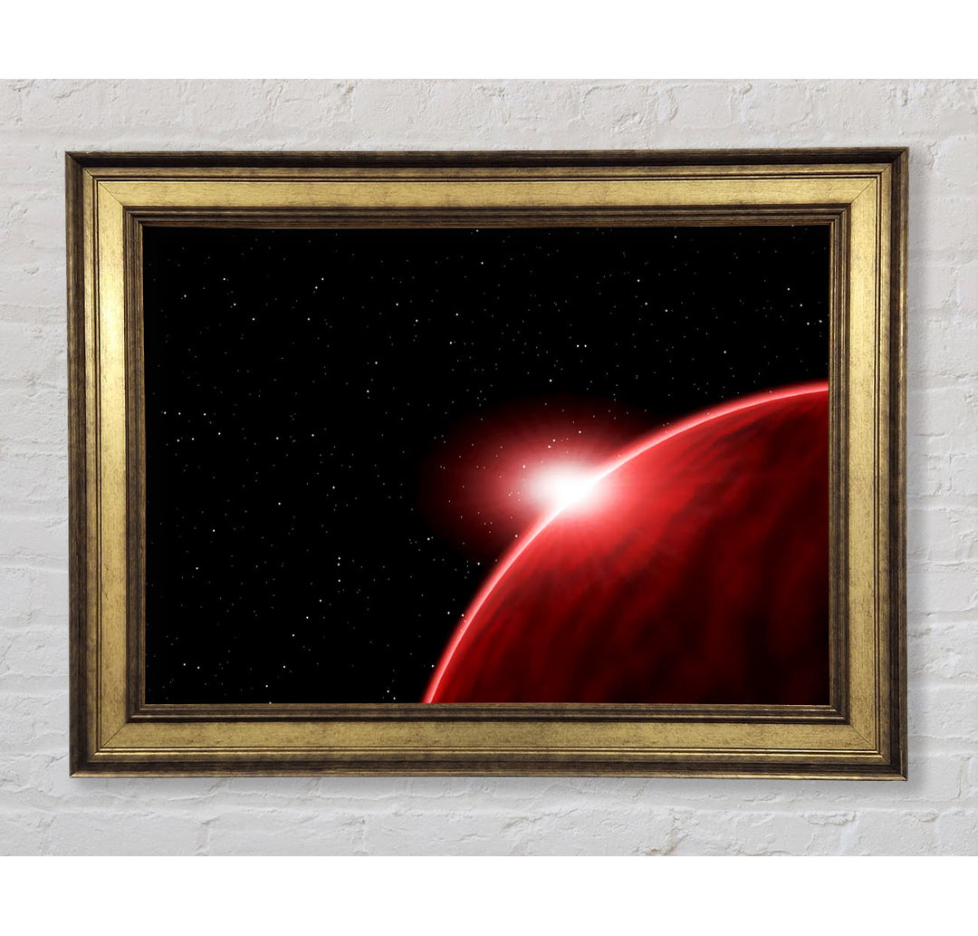 Alien Sunrise - Bilderrahmen Kunstdrucke