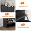 36 Pair Flip Down Shoe Storage