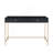 Tilomar 2-Drawers Writing Desk in High Gloss and Gold-228043844