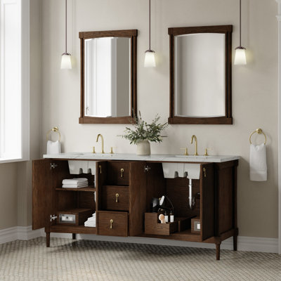 Kinnsden 72" W Double Vanity