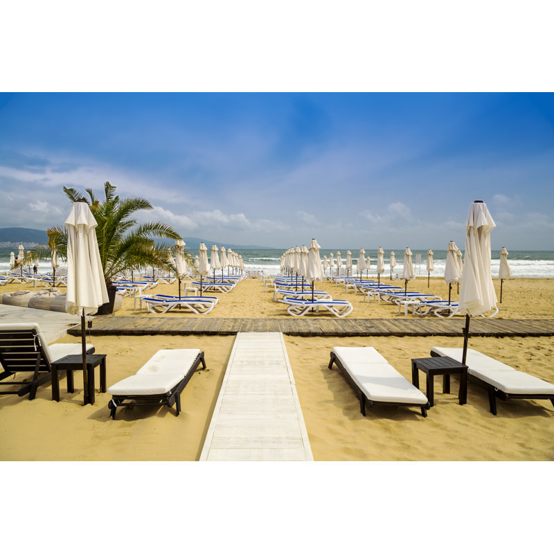 Beach - Wrapped Canvas Print, 30cm H x 46cm W x 3.8cm D