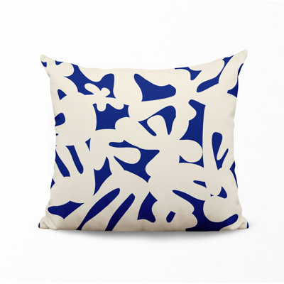 Lara Spun Polyester Indoor/Outdoor Throw Pillow