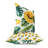 Tropical Hat Dreams  Square Throw Pillow-106878180-106878183