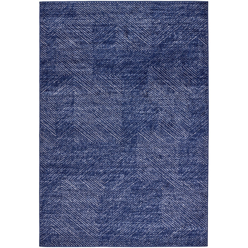 Tapis indigo, Rectangle l 2 pi 3 po x L 4 pi 3 po