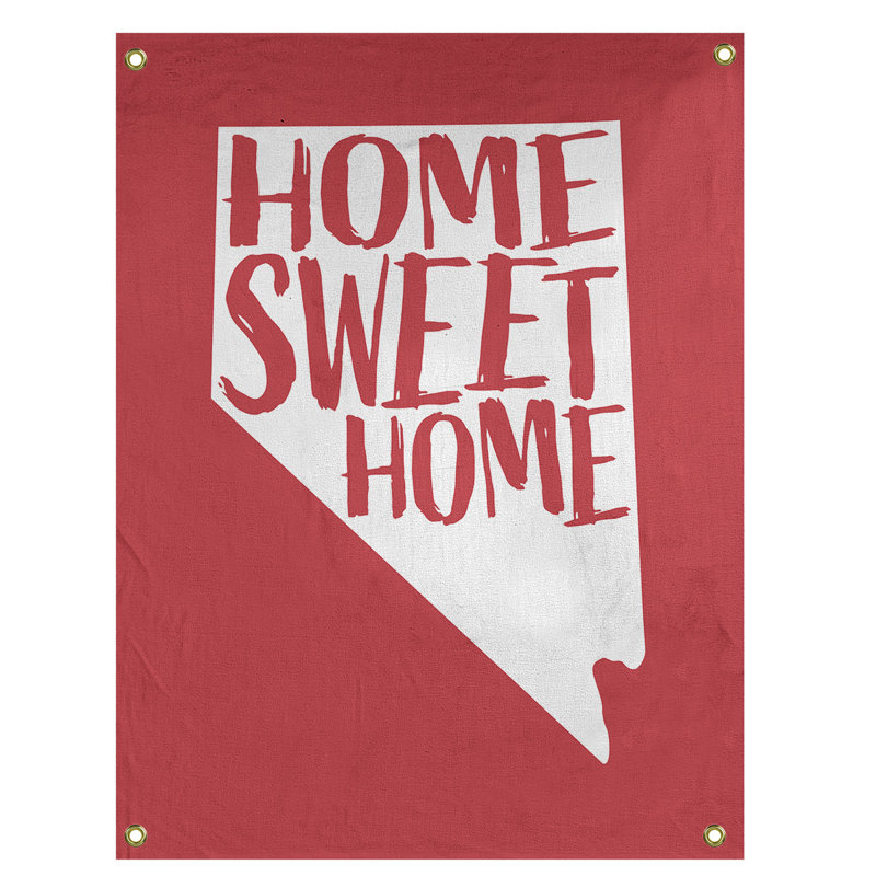 Tapisserie murale nevada doux pour la maison, H 59 po x l 50 po, Rouge