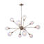 Lustre sphérique spoutnik à 12 lumières Zelie