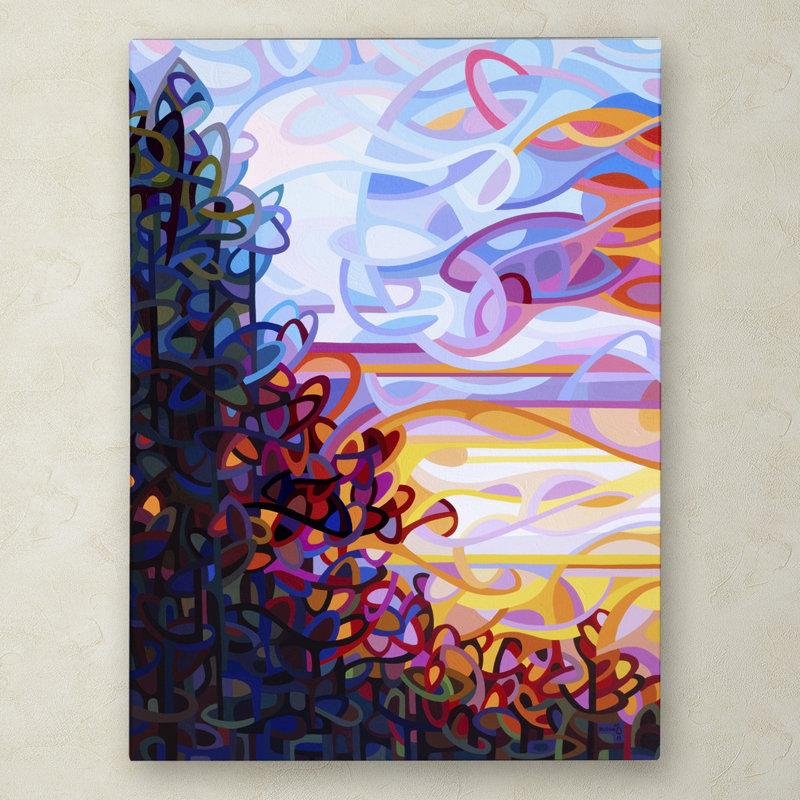 « crescendo » par mandy budan, impression sur toile tendue, H 19 po x l 14 po x P 2 po