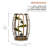 Glass Metal Cascade Fountain