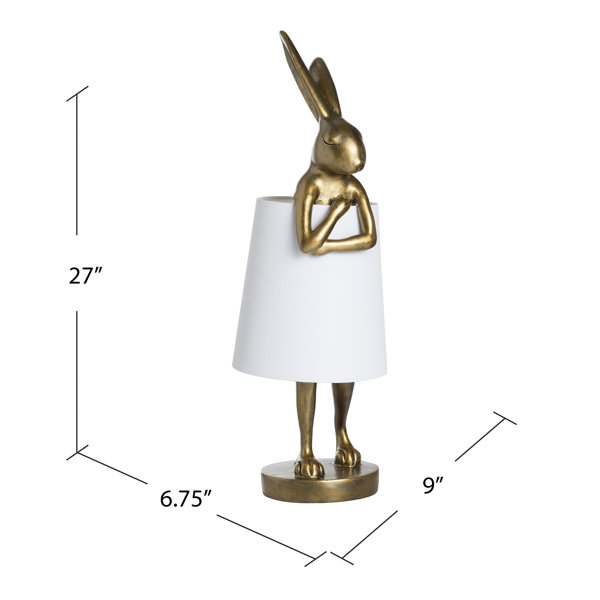 Mercury Row® Triche Gold Rabbit Lamp & Reviews - Wayfair Canada