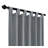 Mcgowen 100% Cotton Solid Room Darkening Thermal Tab Top Curtain Panel-20523887-44132765
