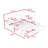 Twin XL to King Size Daybed with Storage, LED Lights, and Built-in Charging Station-306730727