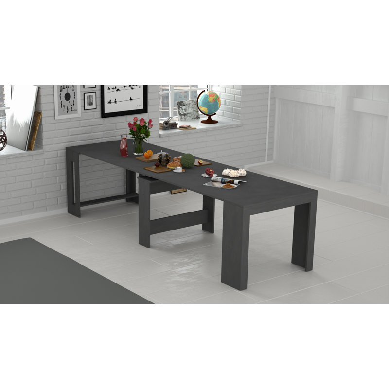 Whittman Extendable Dining Table, Slate
