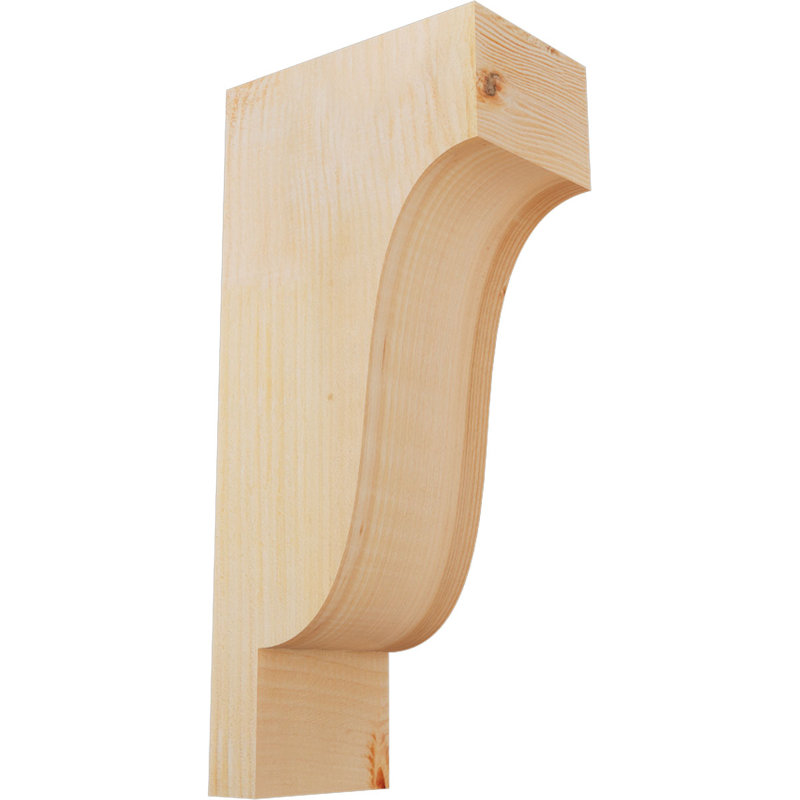 Newport Corbel, H 22 po x l 6 po x P 10 po, Sapin de Douglas, Sciage brut