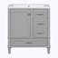 Meuble-lavabo simple 30 po avec plateau Pantilimon-813036444