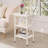White 3-Tier Narrow Nightstand – Industrial End Tables/Side Tables with Storage Shelves for Living Room, Bedroom, or Office-1722866800-1744583454