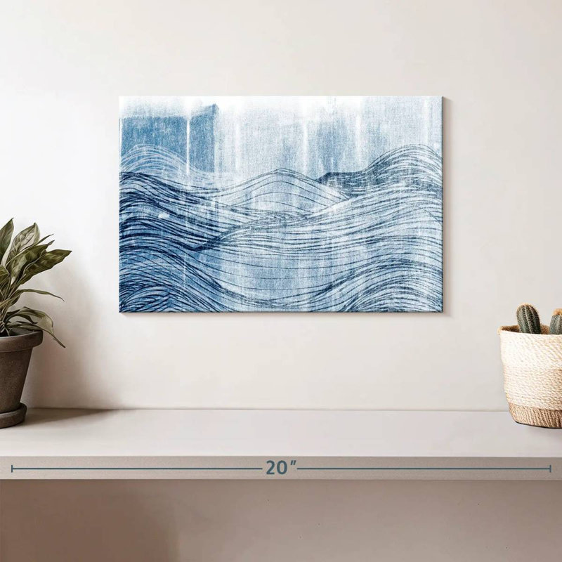 Gillard Indigo Waves II, H 8 po x l 12 po
