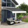 Dakota Fields 295cm W x 250cm D Polyester Cover Motorised Retractable Patio Awning,Door Canopy,Window Awning,Freestanding Awning
