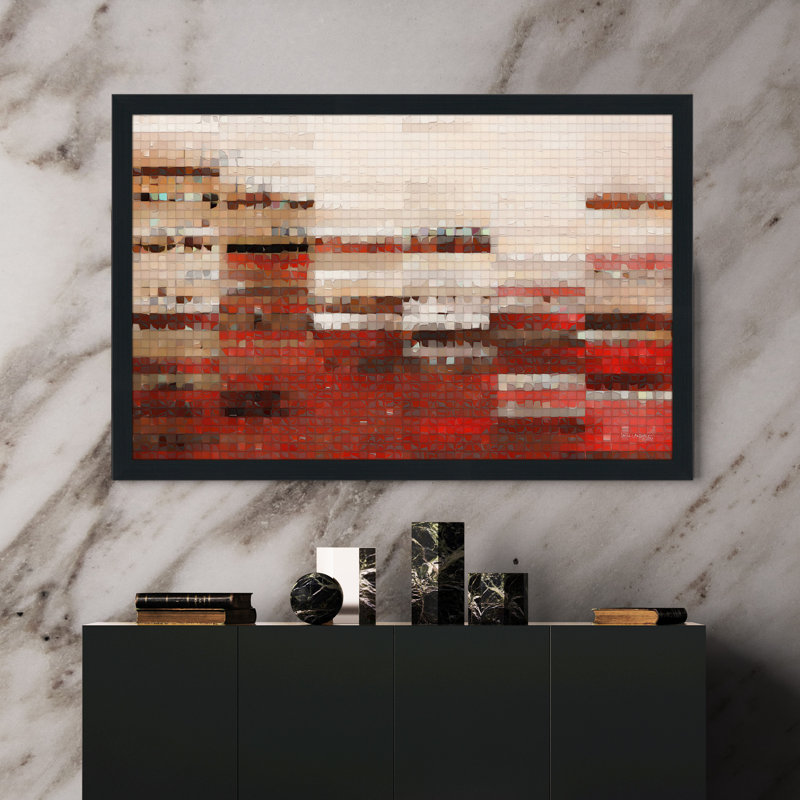 «The Hidden Life. Colossians 3: 3 ', reproduction d'art sur toile tendue, H 33,5 po x l 49,5 po x P 1 po, Cadre espresso