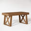 Bureau d'ordinateur rétro brun foncé avec petit tiroir, bureau très large de 55 po pour la maison et le bureau - idéal pour les jeux et les installations multi-écrans
