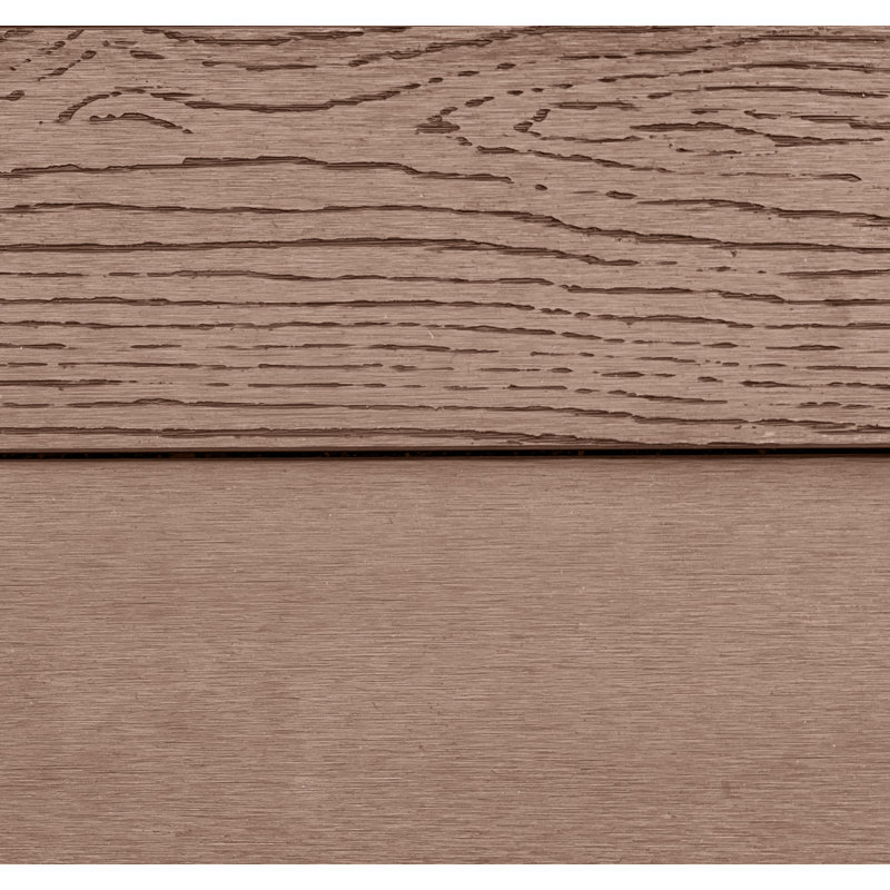 Urbana 4 ft x 4 ft Vinyl Raised Garden Bed, Light Brown