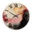 Horloge murale en bois massif Zenya-461012516