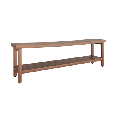 Sumba Teak Shower Bench